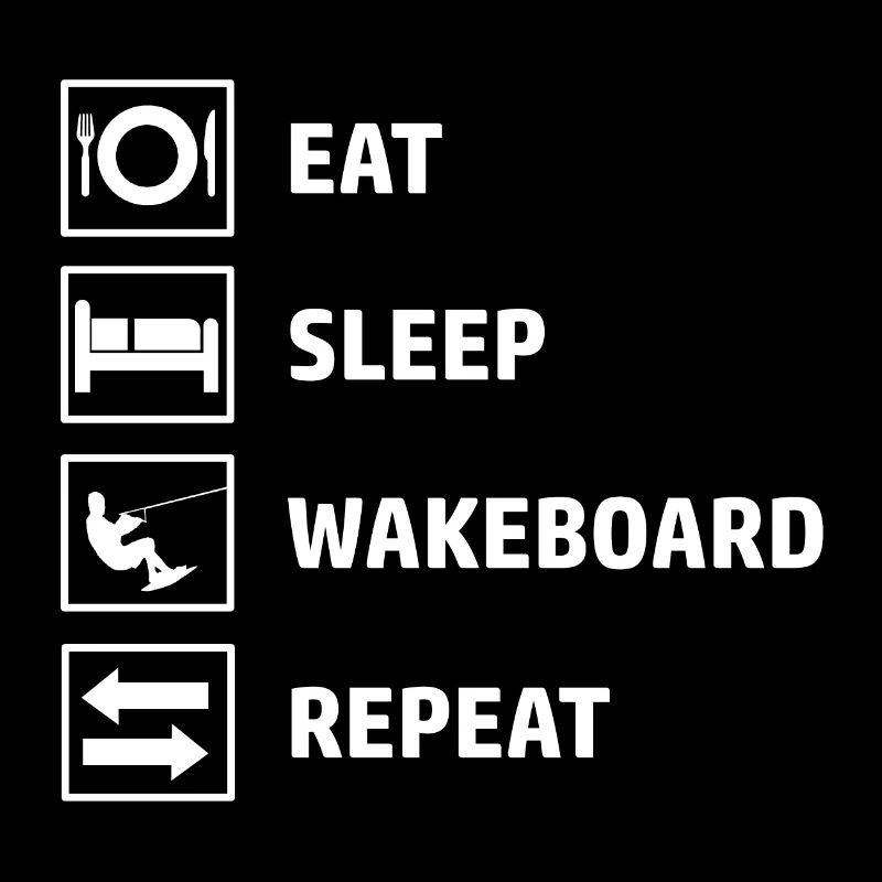 Wakeboard Saying Wakeboarder Wakeboarding