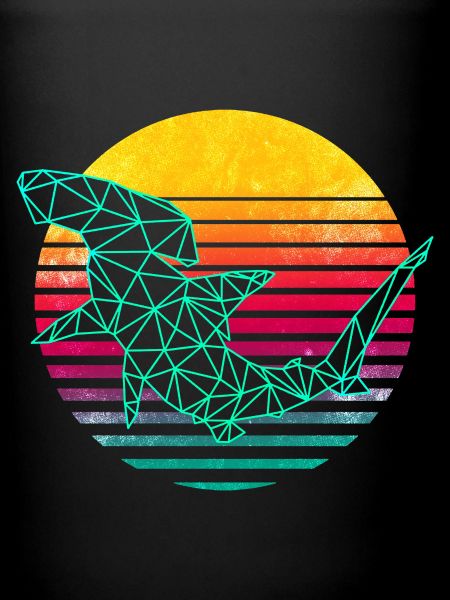 Requin-marteau polygonal rétro