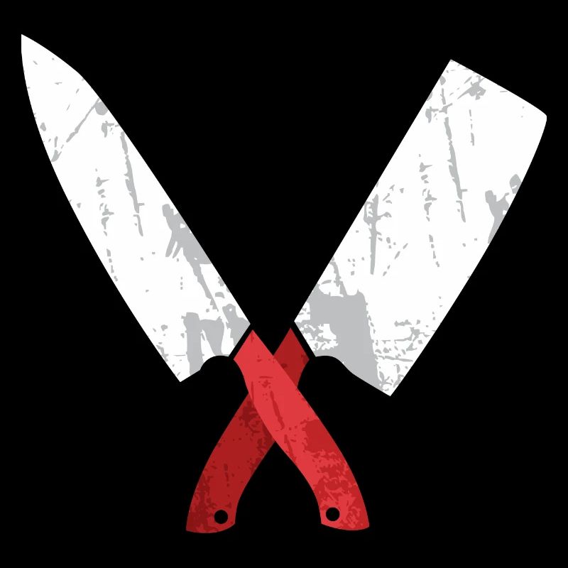 Couteau de chef croisé