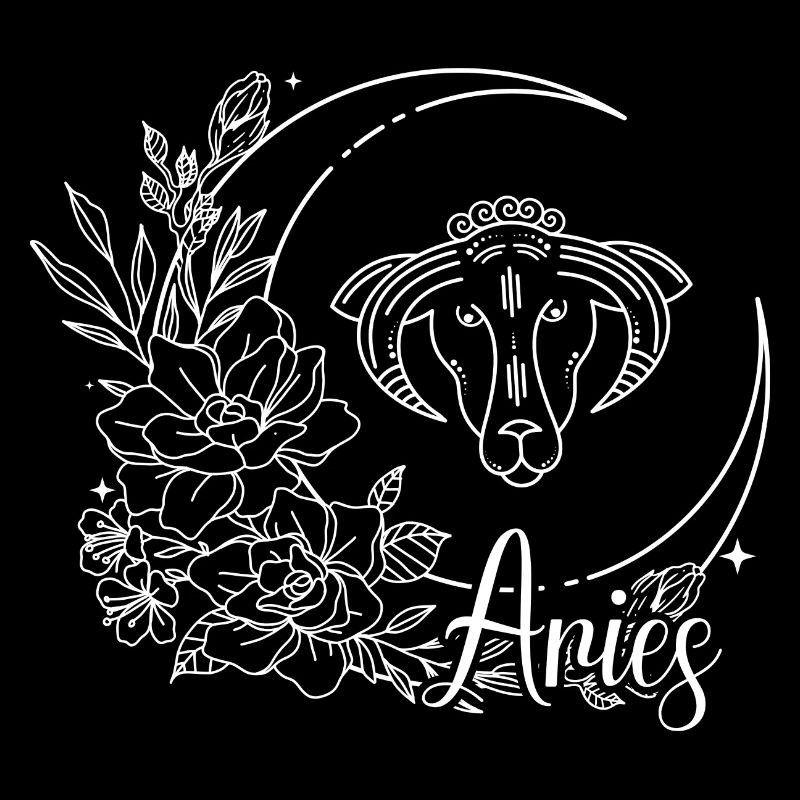 Chien Floral Clair de Lune Alexis