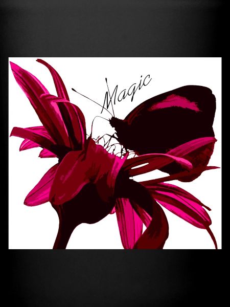 Magic butterfly red