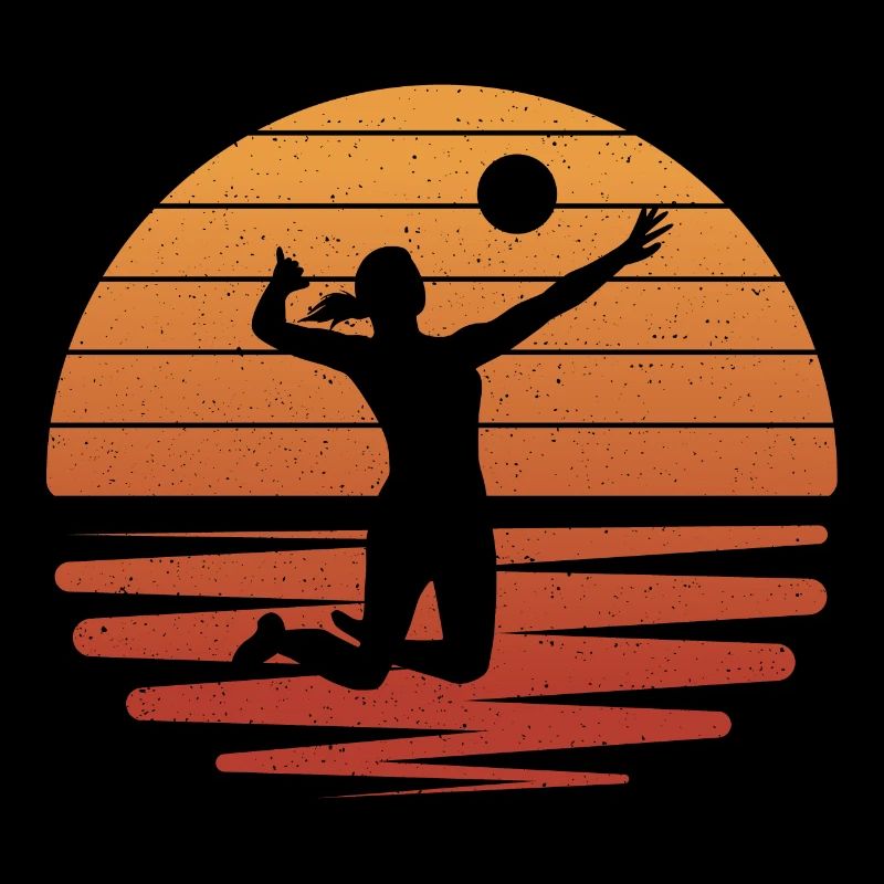 Joueuse de volleyball Joueuse de volleyball filles
