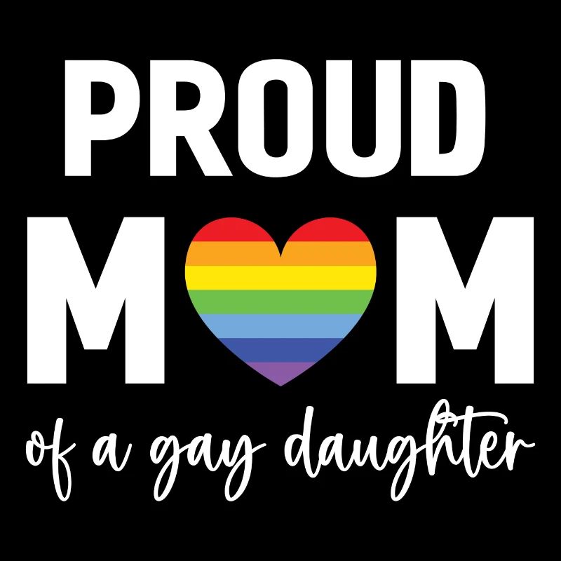 LGBT Pride Month - Stolze Mutter einer schwulen Tochter