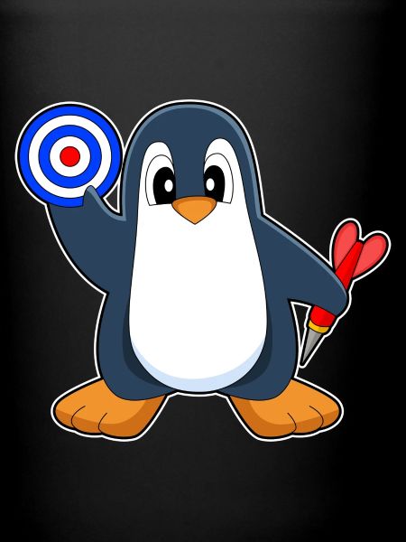 Cible de fléchettes Penguin Dart