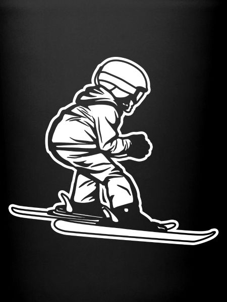 Drôle de petit skieur