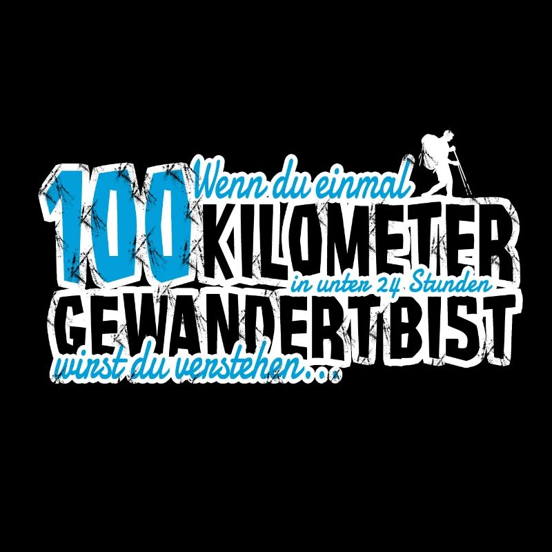 100 Kilometer Marsch Marschieren Geschenk Wanderer