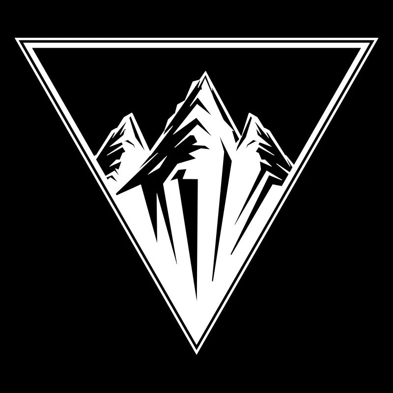montagnes symbole icon triangle