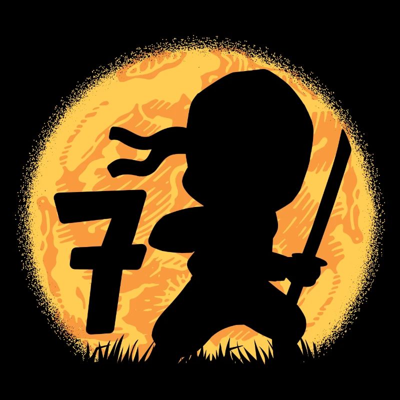 7. Geburtstag Junge Ich bin 7 siebenjähriger Ninja