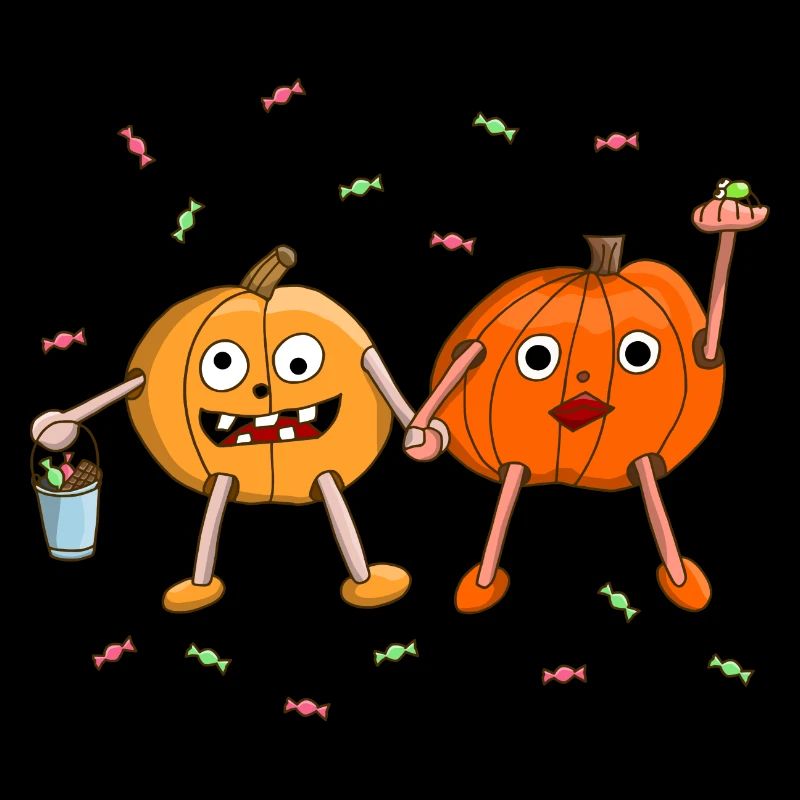 Cute Halloween pumpkin for kids
