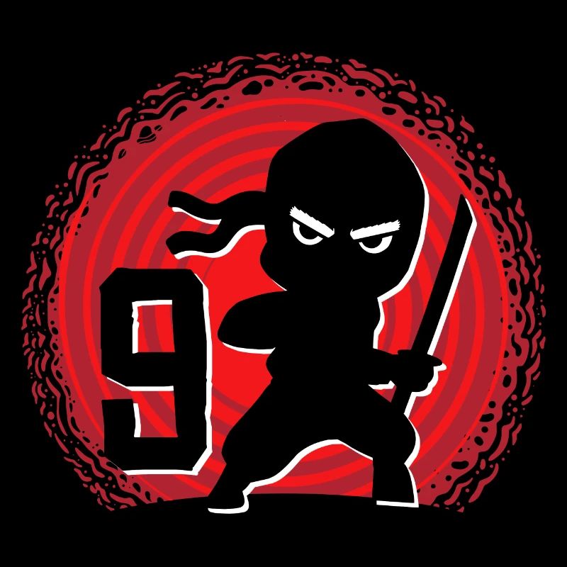 9ème anniversaire 9 ans Jeunes Ninjas Ninja