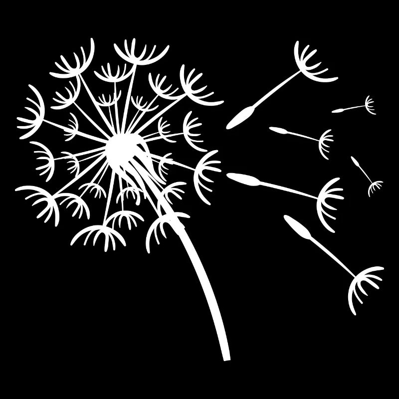 Verspieltes Pusteblumen-Design