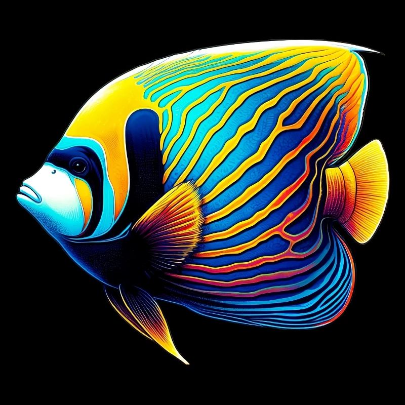 Emperor Angel Fish