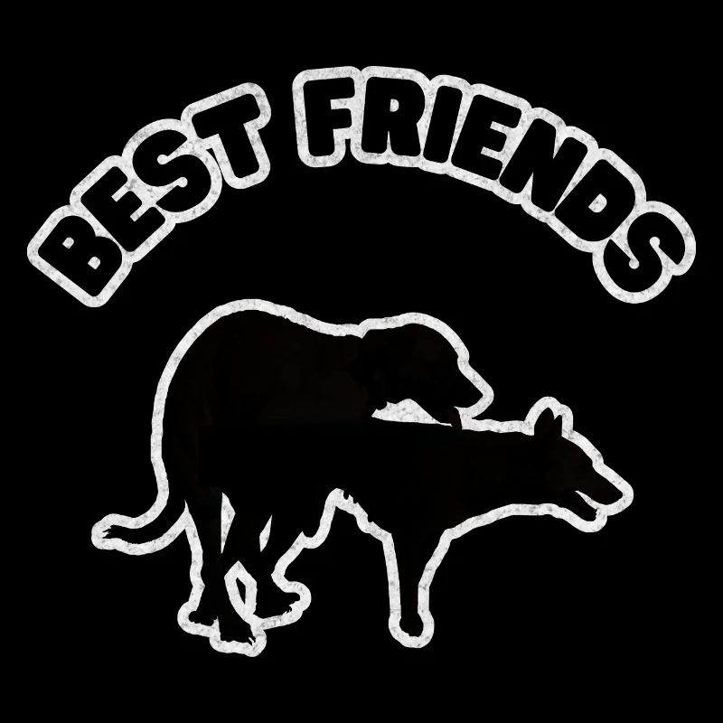Meilleurs amis Black Grunge