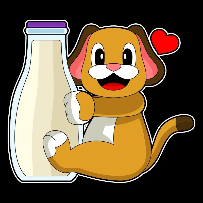 Hund Milch