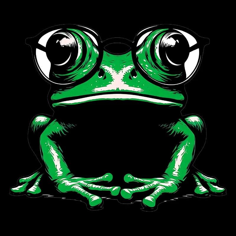 Frog with Glasses