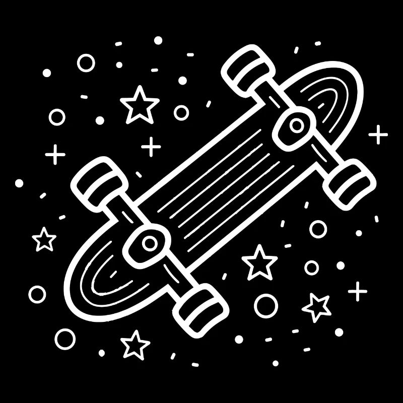 Skateboarding Comic