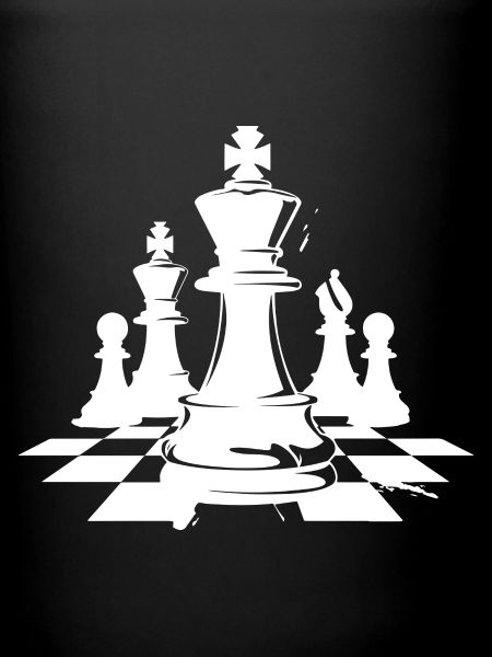 Dessin de pièces d’échecs