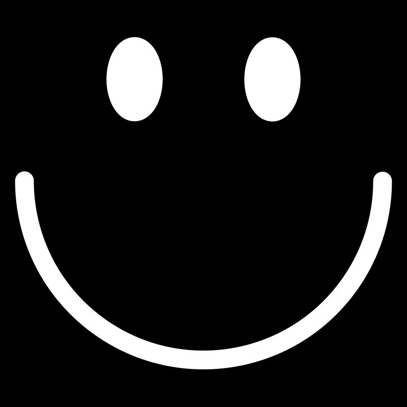 Smiley lächle gute Laune