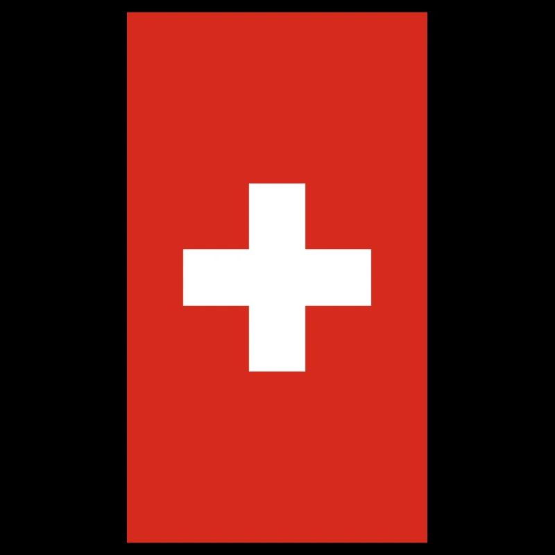 Cas téléphonique de drapeau suisse