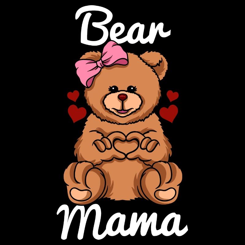 Boucle d'ours Bear Mama Finger Heart
