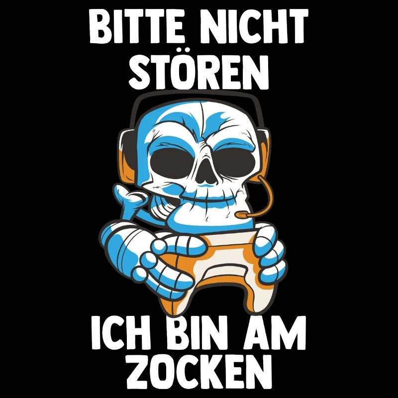 Gaming Skelett - Computer Videospiele Streaming
