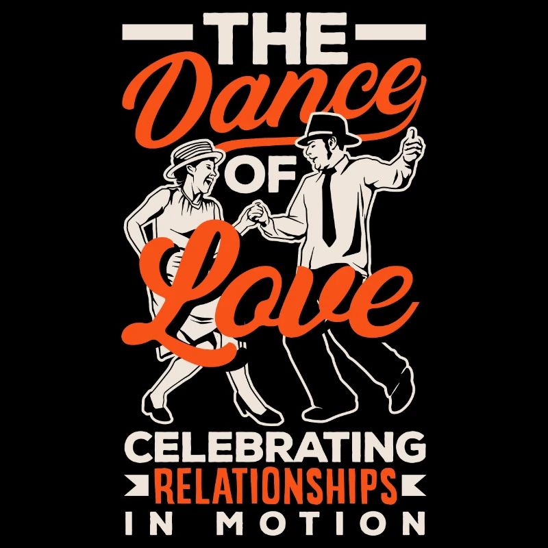 La danse de l’amour célébrant les relations dans