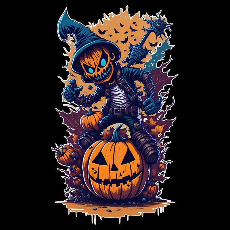 Halloween Pumpkin Monster