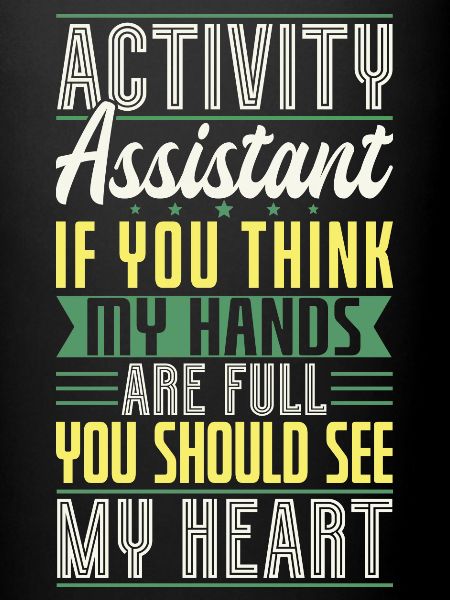 Activity Assistant Appreciation
