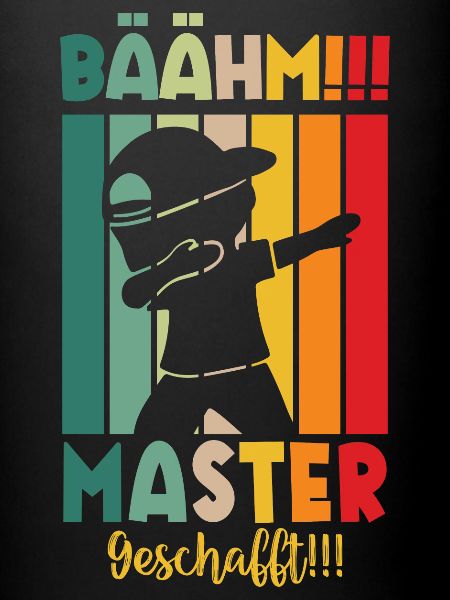 Master Masterabsolvent Masterabschluss Geschenk