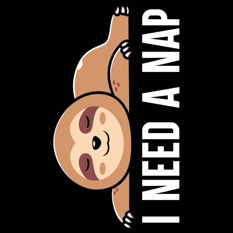 Sloth Lover Saying Funny Lazy Sloths Sleeping