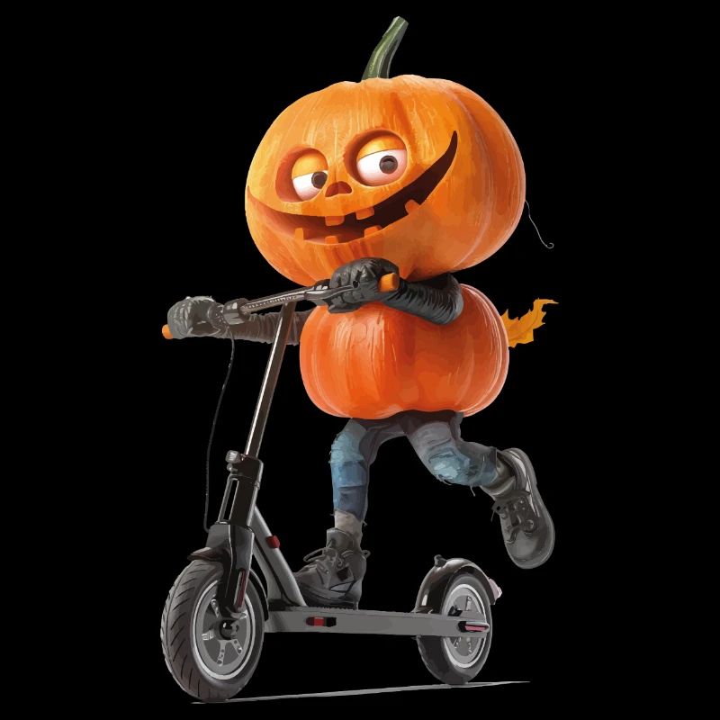 Pumpkin Scooter