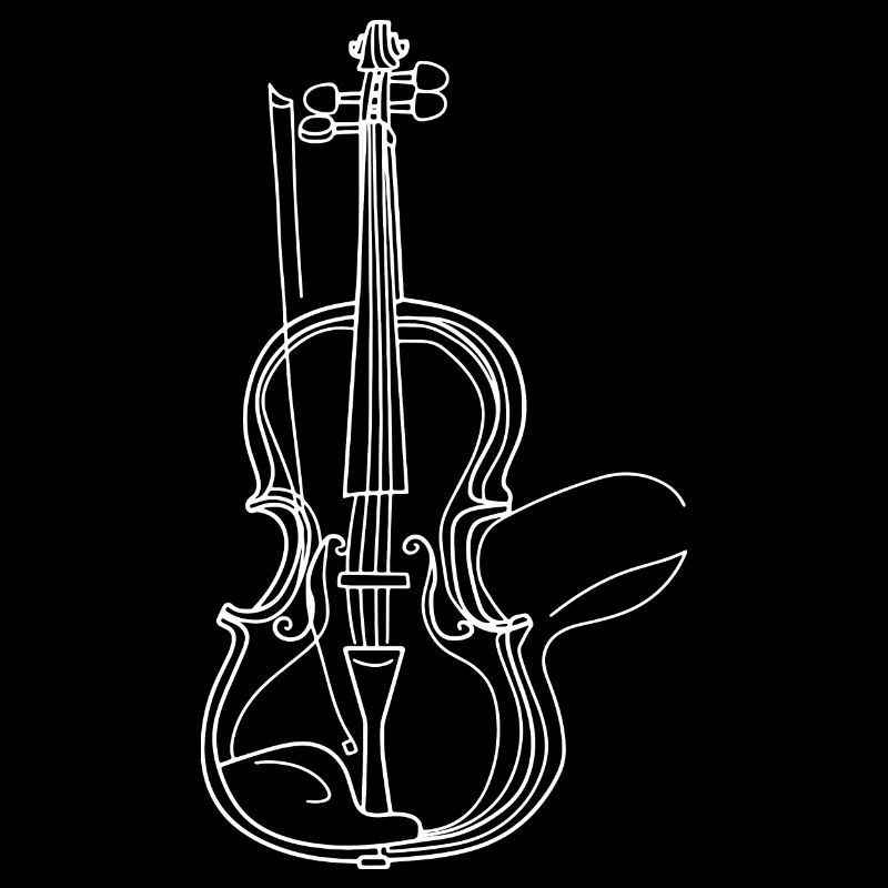 Violon Lineart