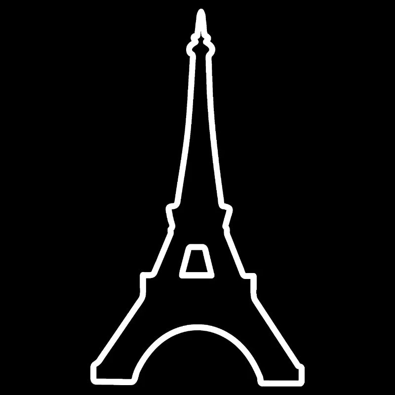 Eiffel Tower Paris minimalist landmark
