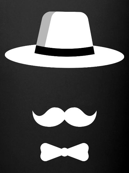 Hat and mustache