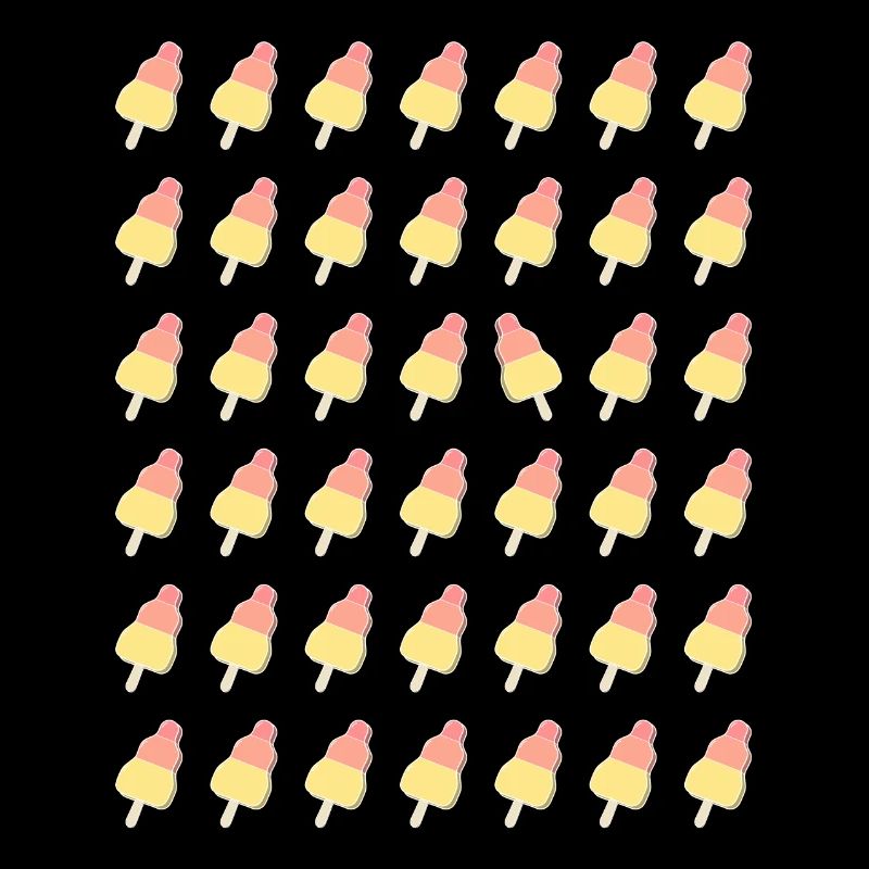 Fusées à motif de cornet de glace - OCD