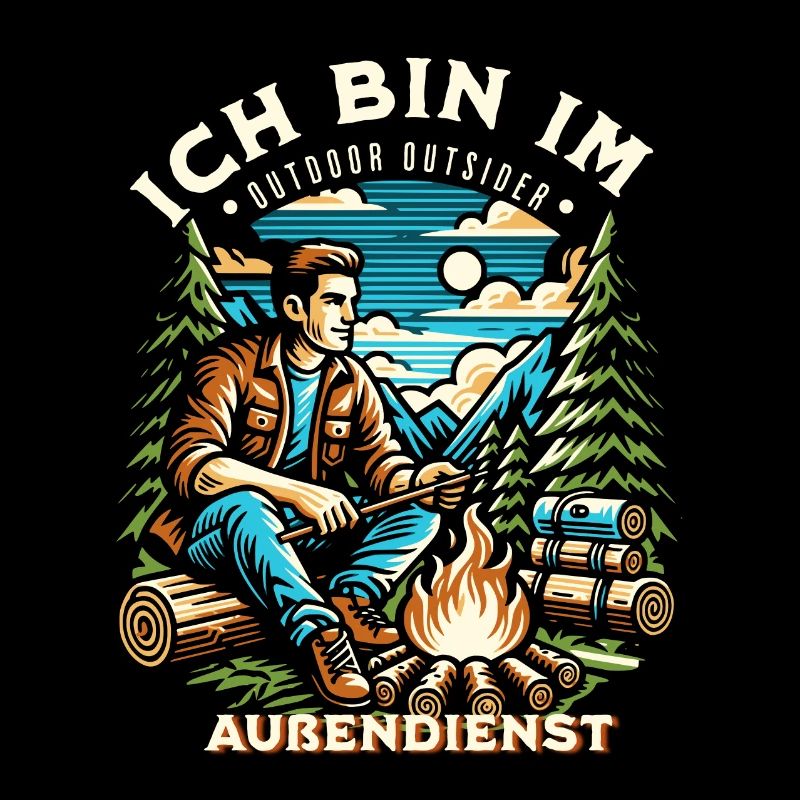 Ich bin im Außendienst Außendienstmitarbeiter