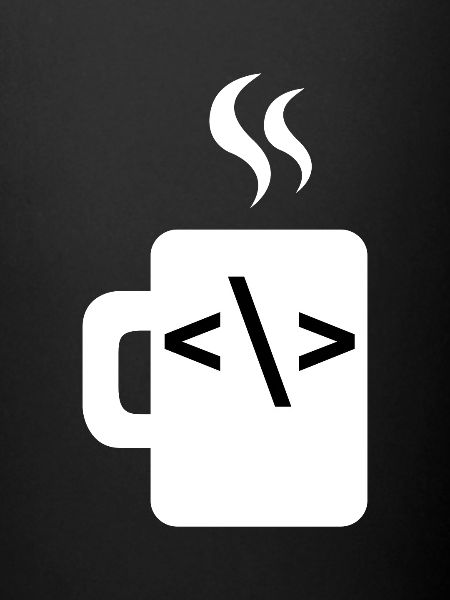 JavaScript-Codesoftware-Entwickler Kaffee Java