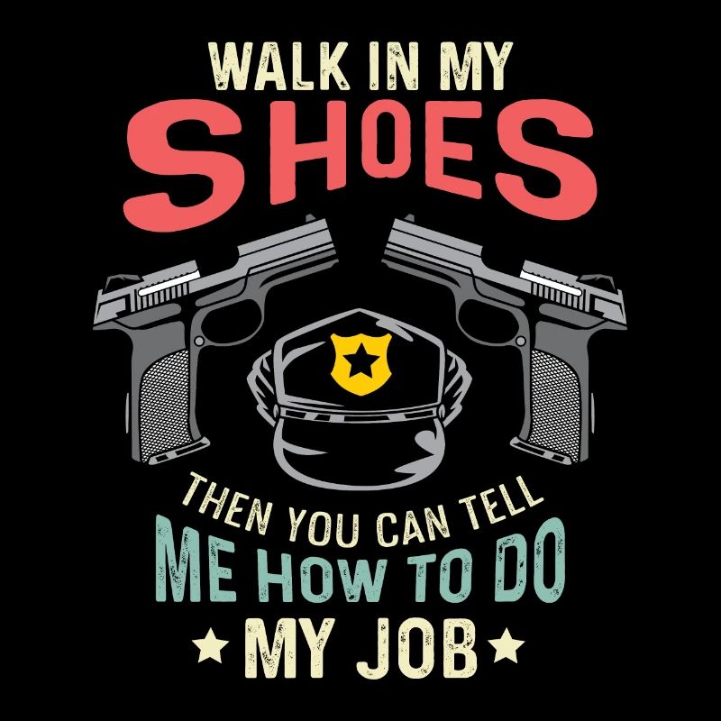 Aller mes chaussures cadeau d’agent de la paix