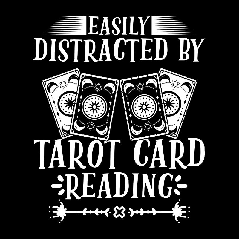 Easily Distracted By Funny Tarot Card Reading