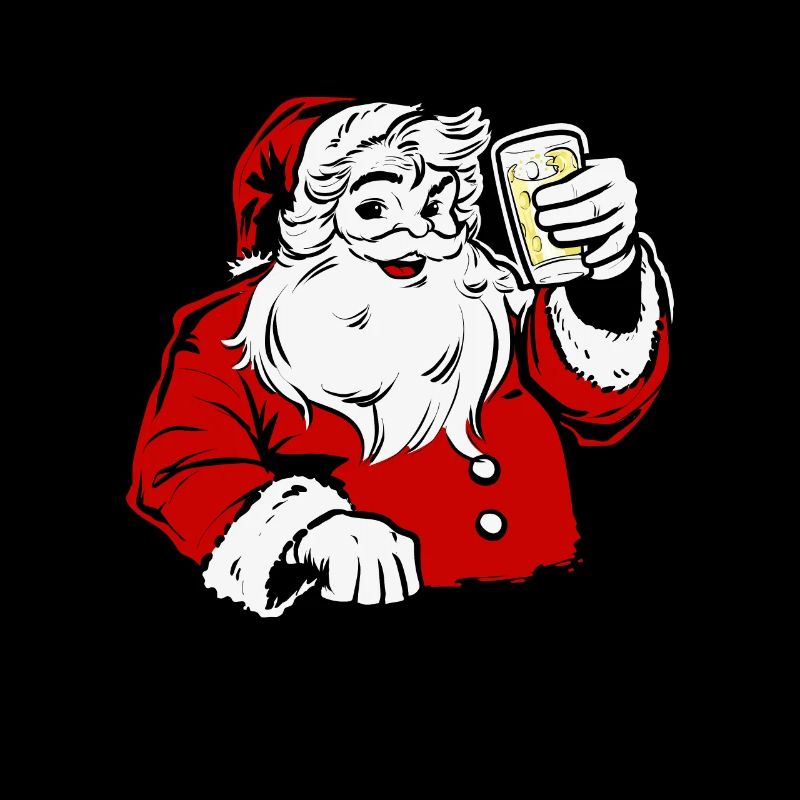 Pfälzer Weihnachtsmann dubbeglas Pfälzer