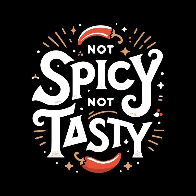 Nicht Scharf Nicht Schmackhaft Scharfes Essen