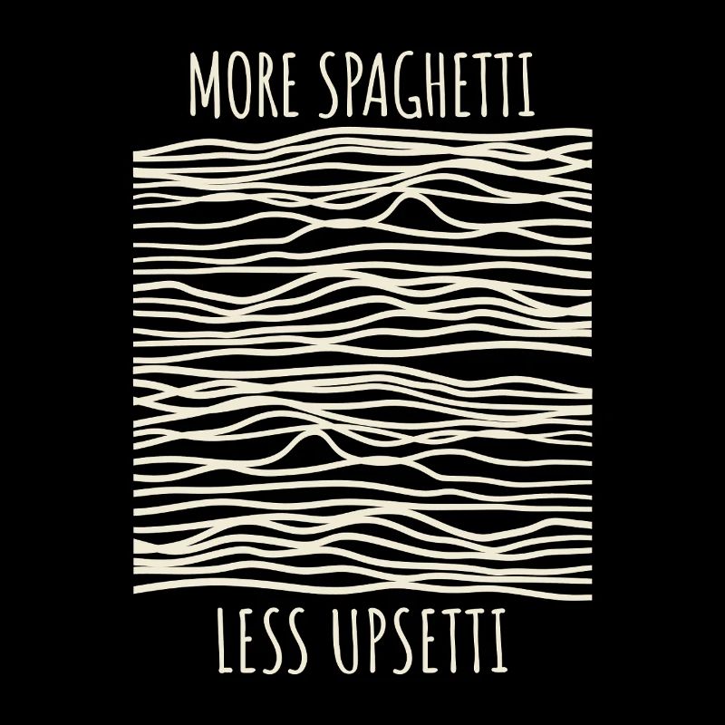 Pâtes drôles Plus de spaghettis moins d’upsetti
