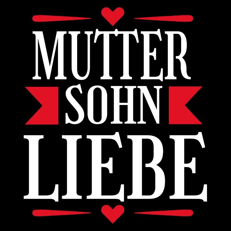 Mutter Sohn Liebe Tshirt