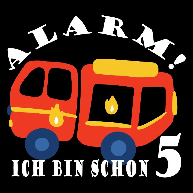 Alarm ich bin schon 5 Feuerwehr