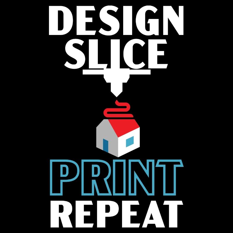 Design Slice Printing Répétition Machiniste Impression 3D