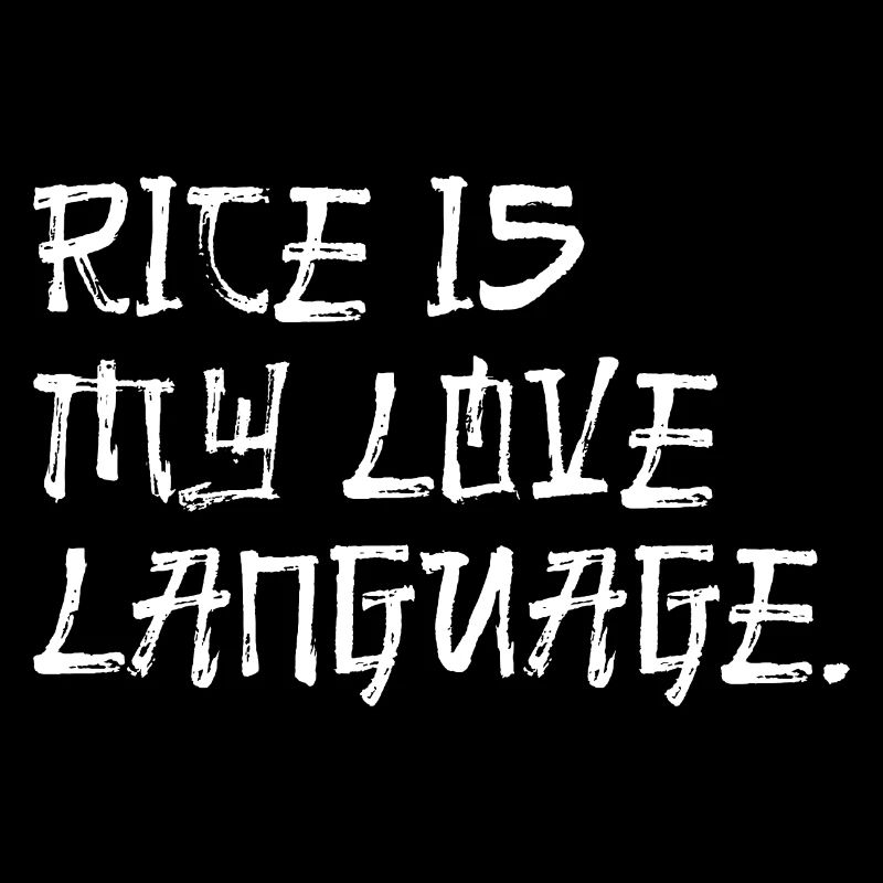 Le riz est mon langage d’amour