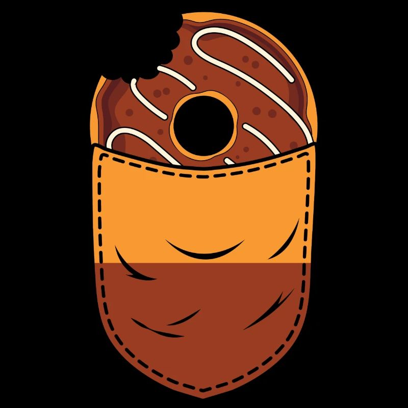 Donut Lover Gift Chest Bag Donuts