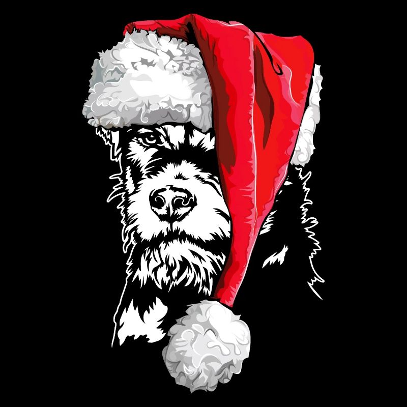 Santa Deutscher Jagdterrier Weihnachten Wilsigns