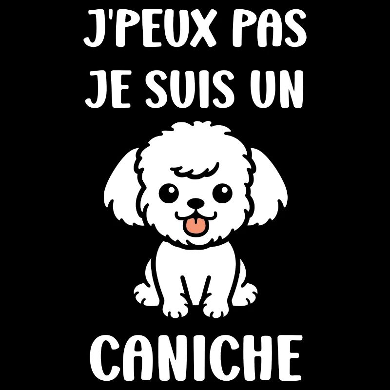 Humour chien petit caniche