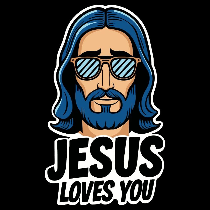 Jésus t’aime - Cooles Jesus Design